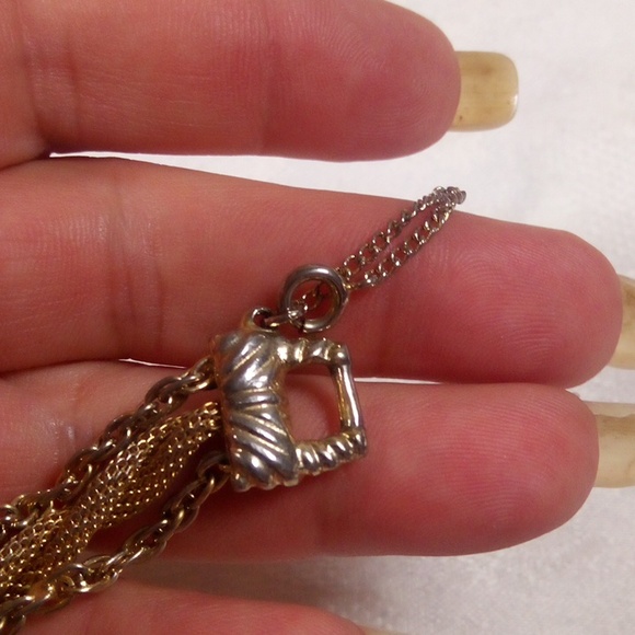 Goldette 3 chain bracelet 7" - Picture 5 of 5